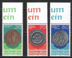 Liechtenstein  0216 Mi 677-679  postatiszta         2,50 Euró