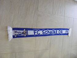Fc schalke 04 fan scarf, fan scarf, from collection.