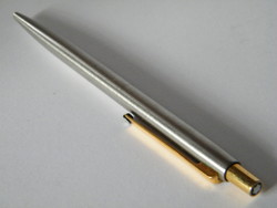 Vintage montblanc noblesse slimline ballpoint pen with gold clip