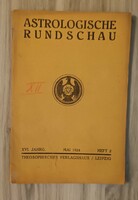 Astrologische Rundschau 1924 mai