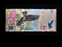 Unc - real special - Argentina's 2020 banknote (fally even in the watermark!)