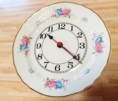 Ravenclaw patterned porcelain wall clock