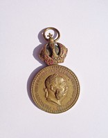 József Ferenc signum laudis bronze military merit medal