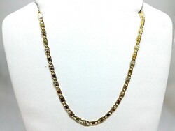 Engraved gold necklace (zal-au124548)
