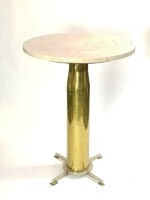 Reconsidered ii. World War II ammunition cartridge case design table with marble top - 50265
