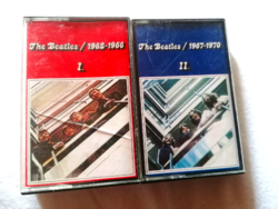 The Beatles: 1962-66 és 1967-1970, eredeti magnókazettái.