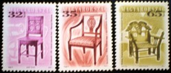 S4671-3 / 2002 antique furniture vii. Postage stamp