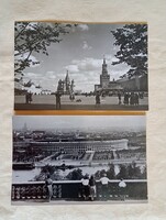 Postcard 07 Moscow 1959-60 2 in one unwritten