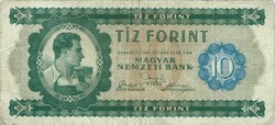 10 forint 1946 eredeti tartás 2.
