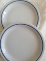 Menza kék csíkos tányér 17 cm párban