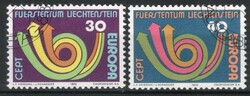Liechtenstein  0434 Mi 579-580       0,80 Euró