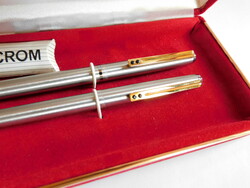 Vintage Inoxcrom tollkészlet eredeti dobozában