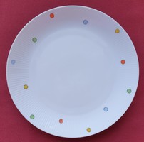 Seltmann Weiden Bavarian German porcelain small plate cookie plate with polka dot pattern