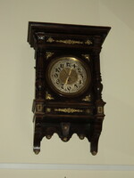 Antique, restored, well-functioning /!/ Tin German wall clock, that's all!