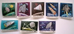 S2049-56 / 1964 results of space research i. Postage stamp