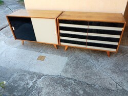 Mid century komód, sideboard, Jiri Jiroutech U-453, vintage állapotban