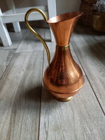 Nice old copper spout ii. (21.8X12.5x10 cm)