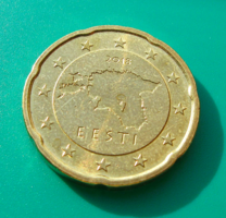 Estonia - 20 euro cents - 2018