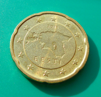 Észtország  - 20 Euro Cent - 2018