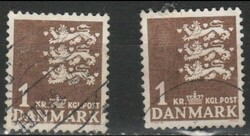 Dánia 0111 Mi 289 x,y 0,60 Euró