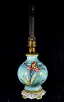 1890 Full-bodied and large French majiloka kerosene lamp!