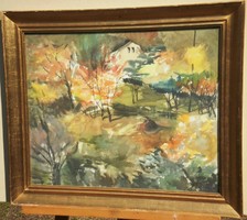 At the talkative age (1923-1987): autumn in the garden