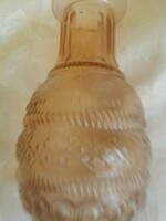 Salmon colored vase 14 cm