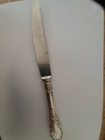 Ezüstözött nyelű kés Rostfrei pengével