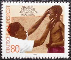 N1146 / Germany 1982 the fight against leprosy stamp postage stamp