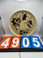 27 cm.-es antik majolika falitál SCHÜTZ CILLI , 4905