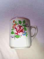 Vintage, Zsolnay rare mug with rose pattern
