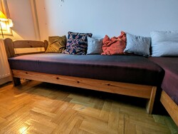 2 db rugós ágybetétes, ágyneműtartós ágy, kanapé, heverő