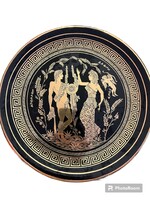 Kézzel készített Inias Görög porcelán tál