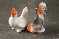 Porcelain rooster, hen 978