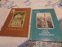 Török Pécs + Pécs török emlékei  1958.