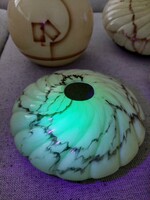 Uránüveg art deco lámpa búrák urán