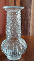 Industrial artist's glass vase, Pavel Panek