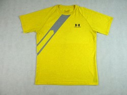 Original under armor (m) sporty short-sleeved men's yellow sports top