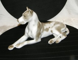 Kutya figura - Lomonosov porcelán - 26 X 14 cm