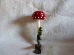 Old glass Christmas tree decoration! - Mushrooms! (Clip!)