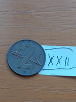 Switzerland 2 rappen 1963 / b mintmark (bern), bronze xxii