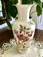 New never used Zsolnay dahlia pattern butterfly vase 35 cm