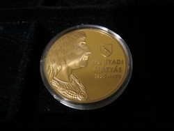 Great Hungarians commemorative coin series Mátyás Hunyadi