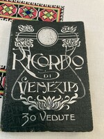 Antique ricordo di venezia leporello picture book