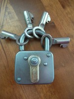 Old, antique, German Abus lock