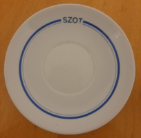 Zsolnay inscription, logo saucer, small plate, coaster 15.2 cm