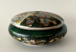GYÖNYÖRŰ RÉGI KELETI PORCELÁN BONBONIER,ÉKSZERTARTÓ