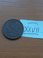 Canada 1 cent 1941 vi. George, bronze xxvii