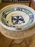 Rare folk bowl from Torda, diameter 24 cm