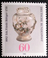 N1119 / Germany 1982 john e.Böttger alchemist stamp postal clerk